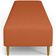Kit 02 Puffs Decorativo Sala de Estar Bali W01 Pés Palito 210x60cm Tecido Terracota - Lyam Decor