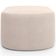 Kit 2 Puffs Decorativos Orgânico para Living Quarto 70cm Doha W01 Suede Bege - Lyam Decor