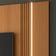 Painel Para TV 85 Pol com Bancada Suspensa e LED Zurick B01 Cinamomo Off White - Lyam Decor