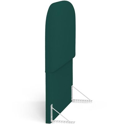 Cabeceira Cama Box 100cm Orgânica Lanna W01 Bouclê Verde - Lyam Decor