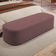 Kit 02 Puffs Decorativos Orgânicos Para Living Quarto 195cm Doha W01 Suede Rosê - Lyam Decor