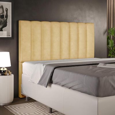 Cabeceira Cama Box Casal 140 cm Dália W01 Couríssimo Fendi - Lyam Decor