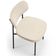 Kit 02 Cadeiras Decorativa Estofada Para Sala De Jantar Melina L02 Linho Palha - Lyam Decor