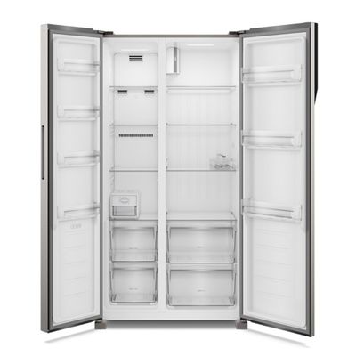 Geladeira Electrolux Frost Free 2 Portas 435 Litros Inverter Side by Side Inox / 110V