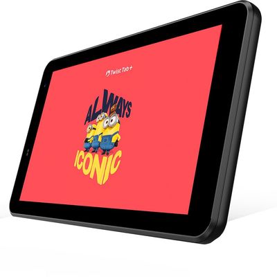 Tablet T780MF Twist Tab Minions com Capa 7 Polegadas 64GB Quad-Core Positivo Preto