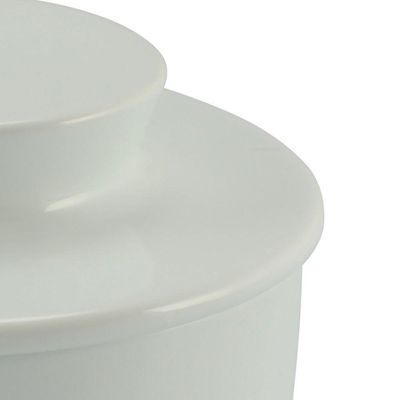 Manteigueira Francesa De Cerâmica 250 G Branca Ceraflame