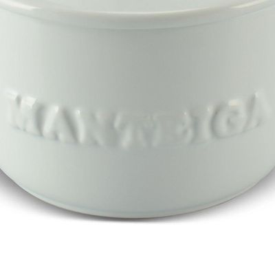 Manteigueira Francesa De Cerâmica 250 G Branca Ceraflame