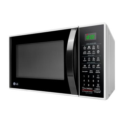 Forno Micro-ondas Easy Clean MS3091BCA 30 Litros 800W LG Branco / 220V
