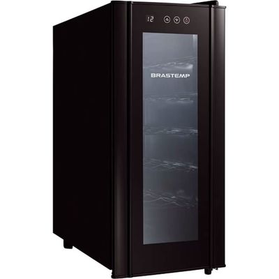 Adega Brastemp All Black para 12 Garrafas - BZC12BE Preto / 220V