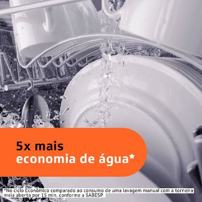 Lava-Louças 8 Serviços de Lavagem BLF08BB Brastemp Branco / 220V