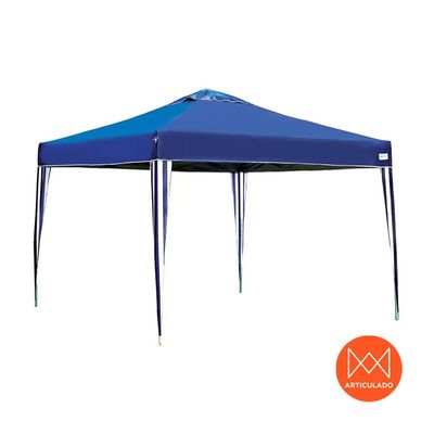 Tenda Gazebo X-Flex Mor Estrutura Articulada 3531 Azul