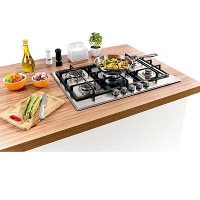 Cooktop Brastemp Gourmand 5 Bocas Gás Inox - BDK75DR Inox / 220V