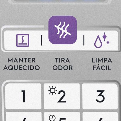 Micro-ondas Electrolux 34 Litros 10 Níveis de Potência MEO44 Branca / 220V