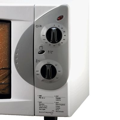 Forno Elétrico Grill 16 44 Litros Timer Dourador 1750W Fischer Branca / 110V