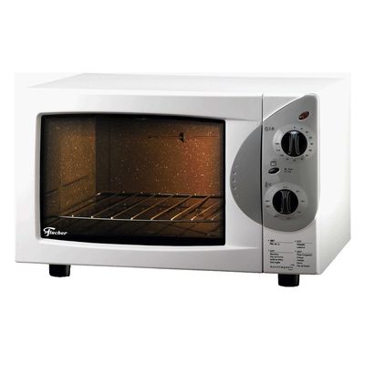 Forno Elétrico Grill 16 44 Litros Timer Dourador 1750W Fischer Branca / 110V