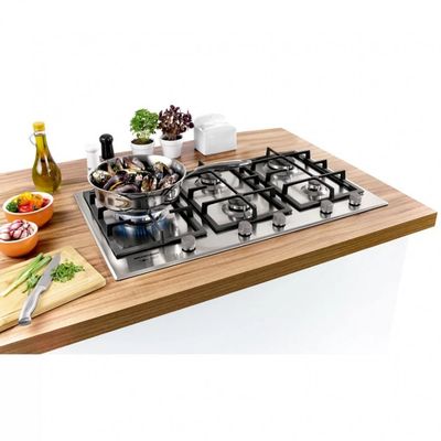 Cooktop Gourmand 5 Bocas Gás Inox 90 cm Brastemp BDK90DR Inox / 220V