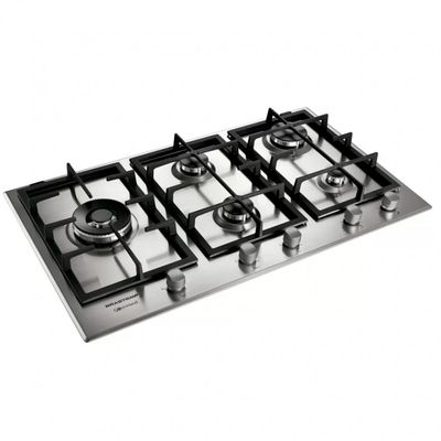 Cooktop Gourmand 5 Bocas Gás Inox 90 cm Brastemp BDK90DR Inox / 220V