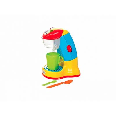Cafeteira Expresso Infantil Colorida 13 Peças - Maral