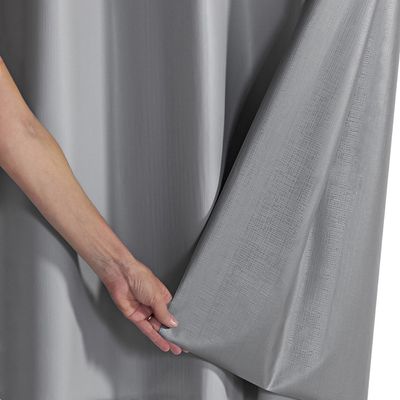 Cortina Blackout PVC 2,20m x 1,30m 100% Policloreto de Vinila - Cinza