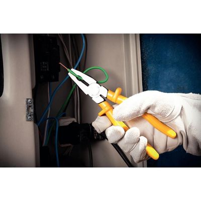 Kit de Ferramentas Tramontina com Alicate de Pressão 10 polegada Alicate Universal 8" e Alicate Bico Meia Cana 6"