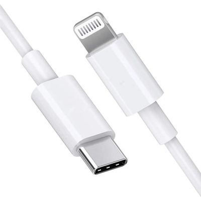 Cabo USB+ Iphone 1 Metro 2,4A Carga Rápida Tipo C Cel Note
