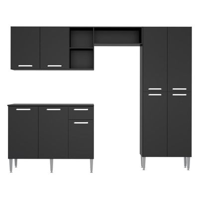 Cozinha Compacta Multimóveis Fg2999 Com Armário E Balcão