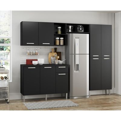 Cozinha Compacta Multimóveis Fg2999 Com Armário E Balcão