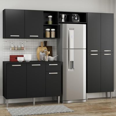 Cozinha Compacta Multimóveis Fg2999 Com Armário E Balcão