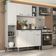Armário De Cozinha Compacta Smart Multimóveis Mp2220 Branco
