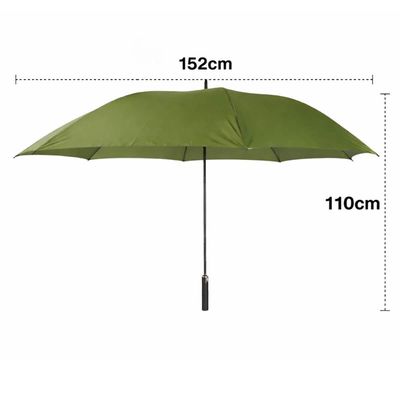 Guarda Chuva Grande Automático Maxi Fazzoletti para Portaria Recepção Hóteis Restaurantes Verde Luxo