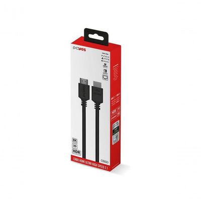 Cabo Hdmi Ultra 2.1 28awg Puro Cobre 8k 1080- 144hz 2 Metros - Phm8k-2