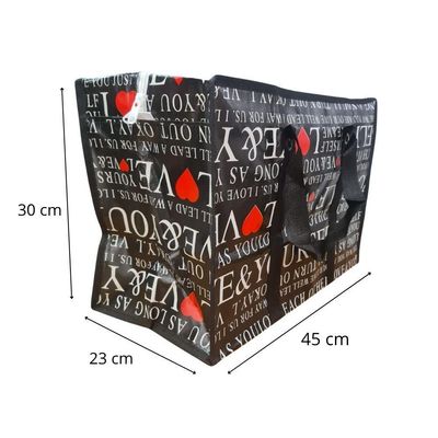 Bolsa Mala Sacola Feira Viagem Armazenamento Multiuso Dobrável Em Lona Impermeável Com Ziper Modelo:3