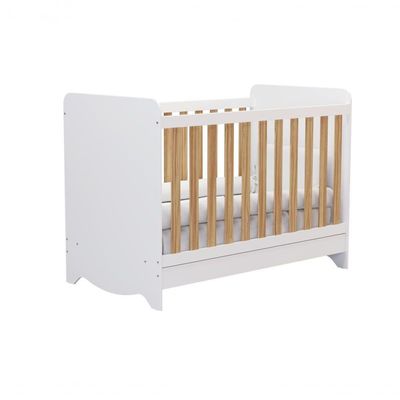 Berço Modelo Americano Ben - Moveis Peroba Amendoa-branco