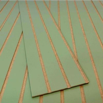 Painel Ripado Parede Versátil Kit 20 Placas Mdf 45 X 11 Cm Verde