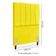 Cabeceira Solteiro 100 Cm Com Frame Carla Suede Amarelo Artte Amarelo
