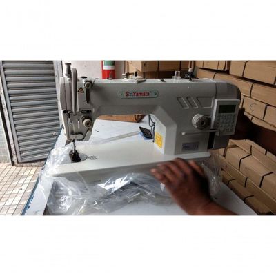 Máquina De Costura Reta Eletrônica Com Corte De Li