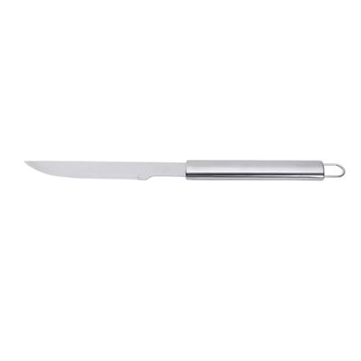 Faca Cabo Longo Churrasco Carne Inox Profissional 40cm