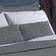 Kit Cobre Leito Queen + Almofada 5 Peças Bordado Urbany Hipercal 400 Fios 100% Poliéster - Cinza
