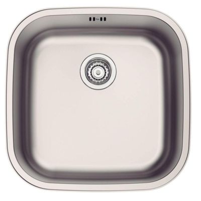 Cuba Tramontina para Pia Cozinha Inox Escovado 40x40cm Aria Max 40 BS Embutir ou Sobrepor