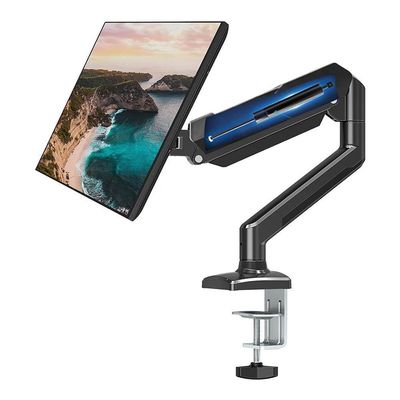 Suporte Monitor 17 A 32 Articulado Pistão A Gás F8 - Fitter Tech