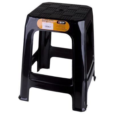 Banqueta Monobloco Preta Botafogo