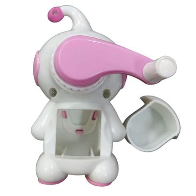 Apontador Manual De Mesa Cyber Robozinho Rosa - Kz248 - Kaz