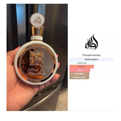 Perfume Árabe Lattafa Fakhar Rose Eau De Parfum Perfume Da Sereia 100ml