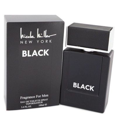 Perfume Masc. Black Nicole Miller 100 Ml Eau De Toilette