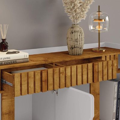 Aparador Buffet Danúbio Off-white Com Naturalle - Bechara