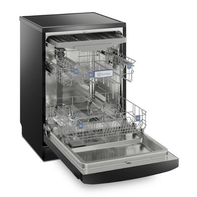 Lava-Louças Electrolux 14 Serviços Preta Experience com Função Higienizar Compras (LL14P) 127V