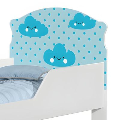 Mini Cama Nuvem Azul