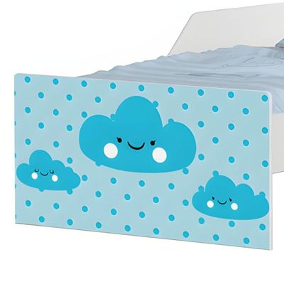 Mini Cama Nuvem Azul