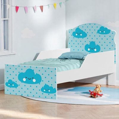 Mini Cama Nuvem Azul