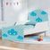 Mini Cama Nuvem Azul